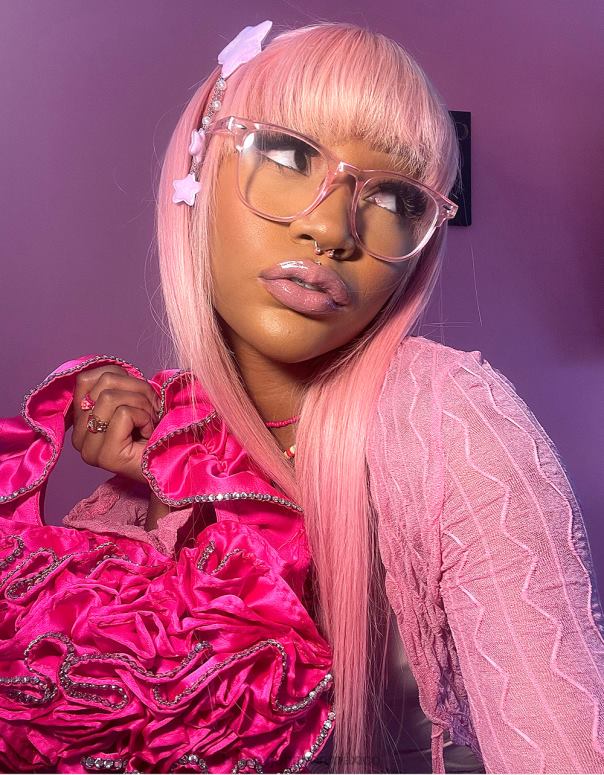 Betsey Johnson accesorios mujer F00V201 volante de todo el bolso rosa