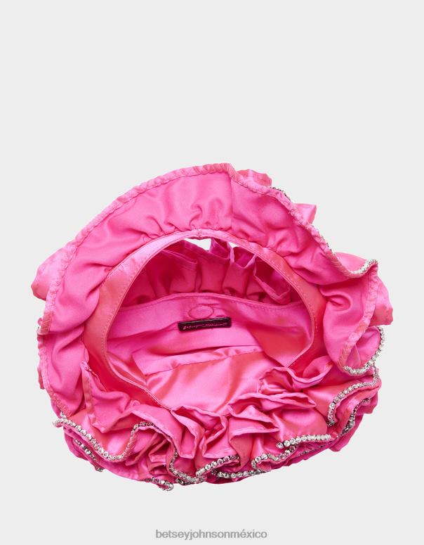 Betsey Johnson accesorios mujer F00V201 volante de todo el bolso rosa