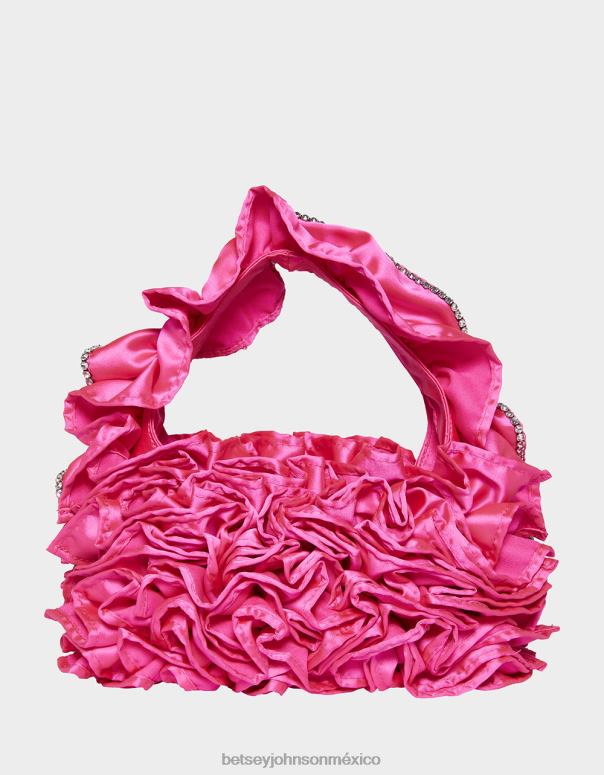 Betsey Johnson accesorios mujer F00V201 volante de todo el bolso rosa