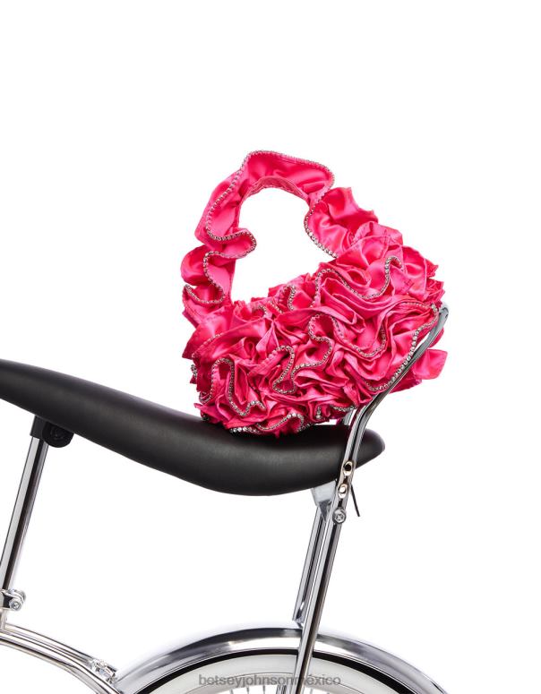 Betsey Johnson accesorios mujer F00V201 volante de todo el bolso rosa