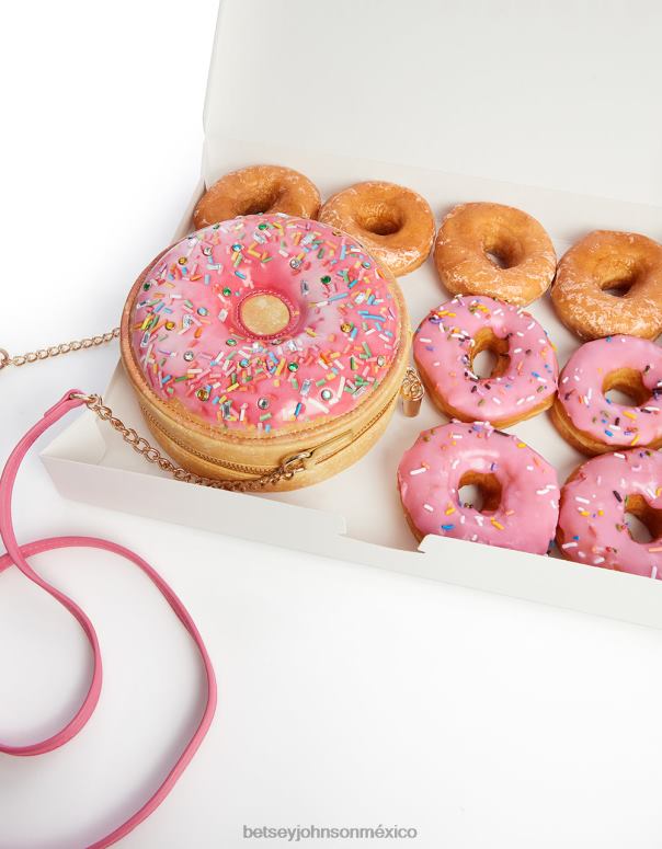 Betsey Johnson accesorios mujer F00V206 kitsch glazy para ti bandolera rosa