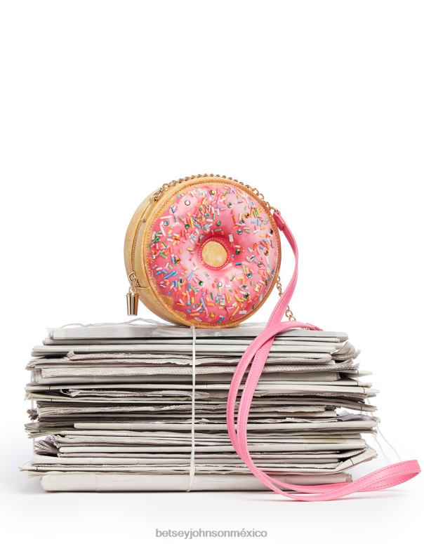 Betsey Johnson accesorios mujer F00V206 kitsch glazy para ti bandolera rosa