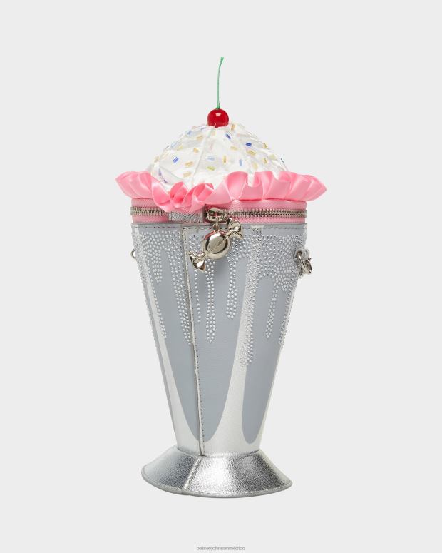 Betsey Johnson accesorios mujer F00V211 kitsch sacudirlo bandolera plata