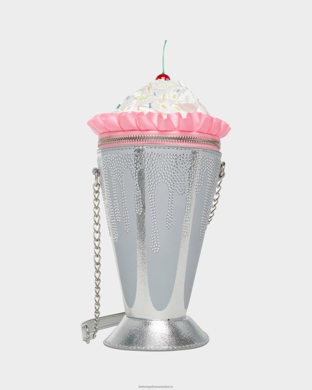Betsey Johnson accesorios mujer F00V211 kitsch sacudirlo bandolera plata