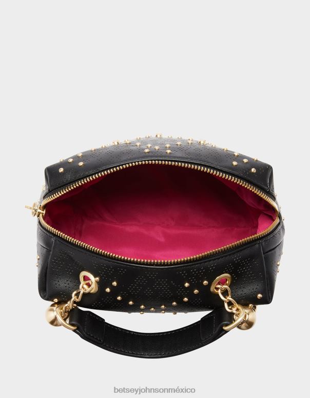 Betsey Johnson accesorios mujer F00V235 bandolera con calavera de estado negro