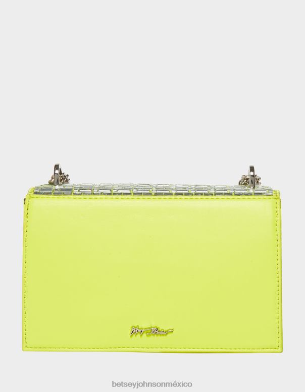 Betsey Johnson accesorios mujer F00V239 brillo en bolso convertible con solapa cidra