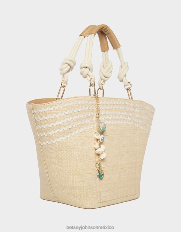 Betsey Johnson accesorios mujer F00V248 cáscara sí totalizador natural