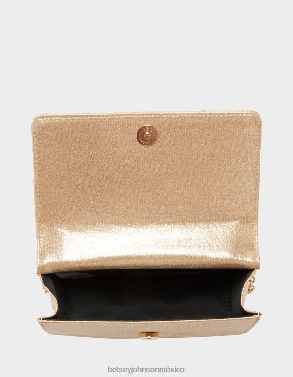 Betsey Johnson accesorios mujer F00V250 bolsa con asa en la parte superior oro