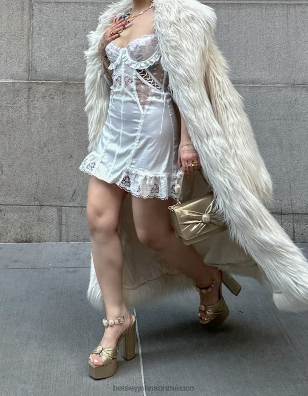 Betsey Johnson accesorios mujer F00V250 bolsa con asa en la parte superior oro