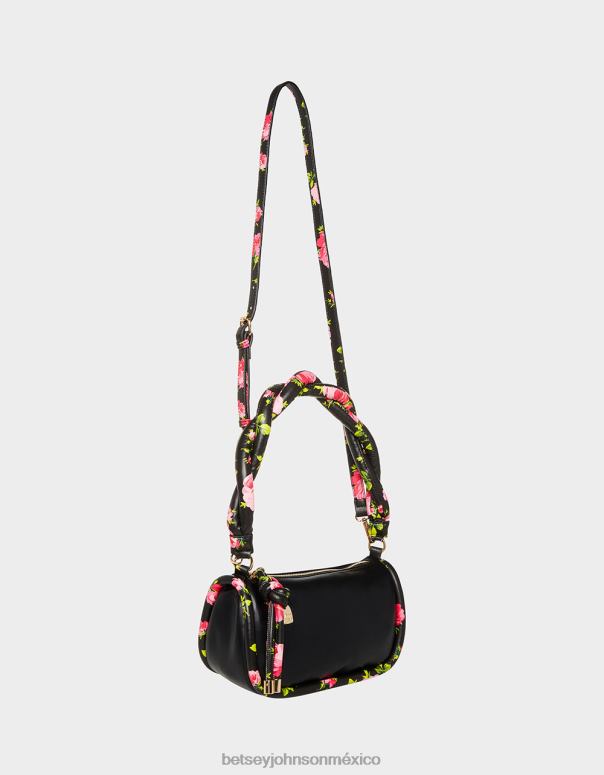 Betsey Johnson accesorios mujer F00V260 no lo entiendas bolso de hombro torcido negro