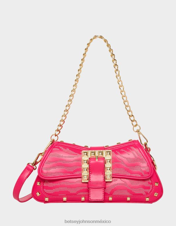 Betsey Johnson accesorios mujer F00V261 bandolera Easy There con tigre rosa