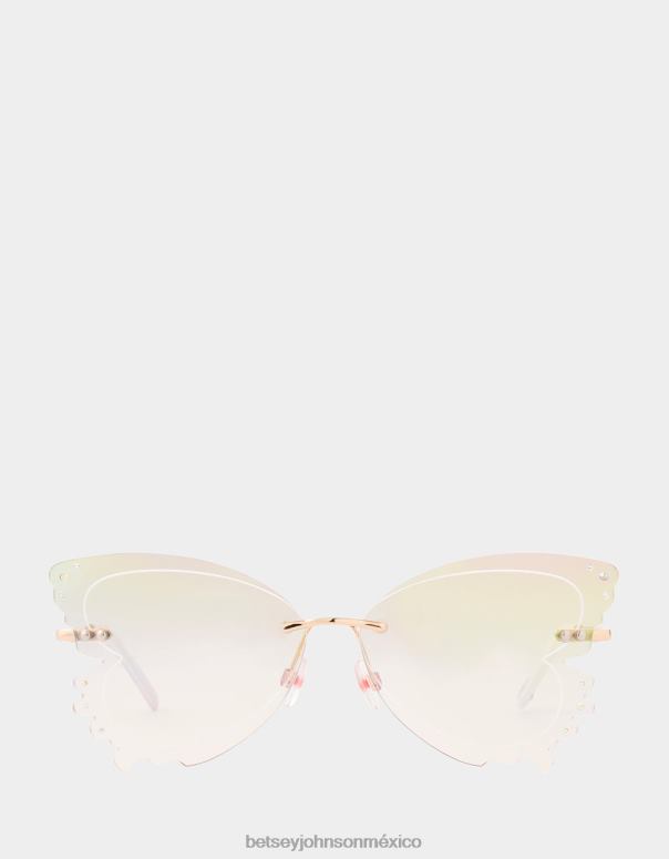 Betsey Johnson accesorios mujer F00V368 tomar gafas de sol de vuelo iridiscente