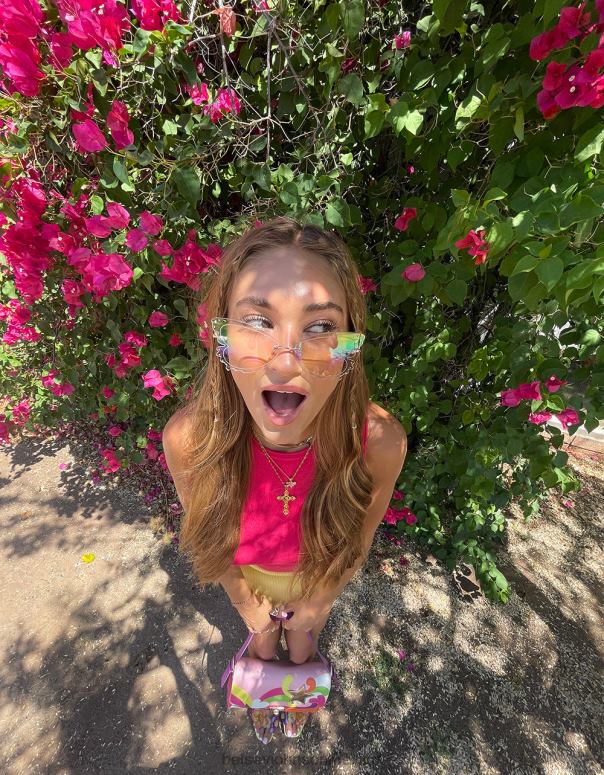 Betsey Johnson accesorios mujer F00V368 tomar gafas de sol de vuelo iridiscente