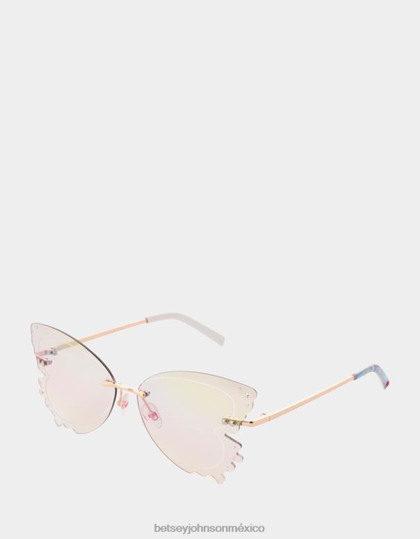 Betsey Johnson accesorios mujer F00V368 tomar gafas de sol de vuelo iridiscente