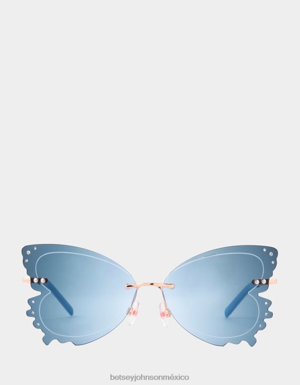 Betsey Johnson accesorios mujer F00V369 tomar gafas de sol de vuelo azul