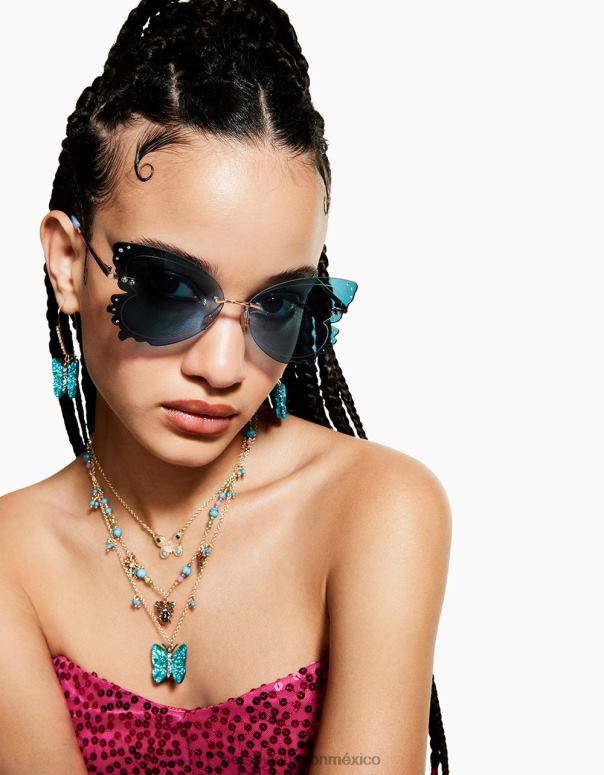 Betsey Johnson accesorios mujer F00V369 tomar gafas de sol de vuelo azul