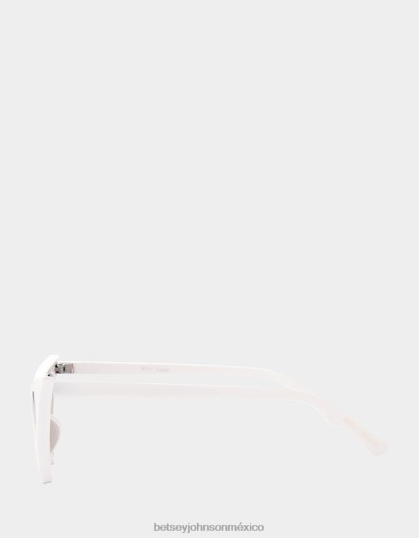 Betsey Johnson accesorios mujer F00V372 gafas de sol de juego futuro blanco