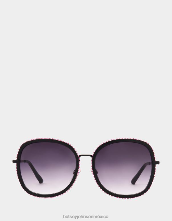 Betsey Johnson accesorios mujer F00V383 todos los adornos gafas de sol negro