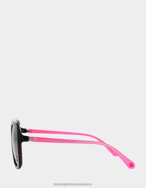 Betsey Johnson accesorios mujer F00V385 en los detalles gafas de sol negro multi