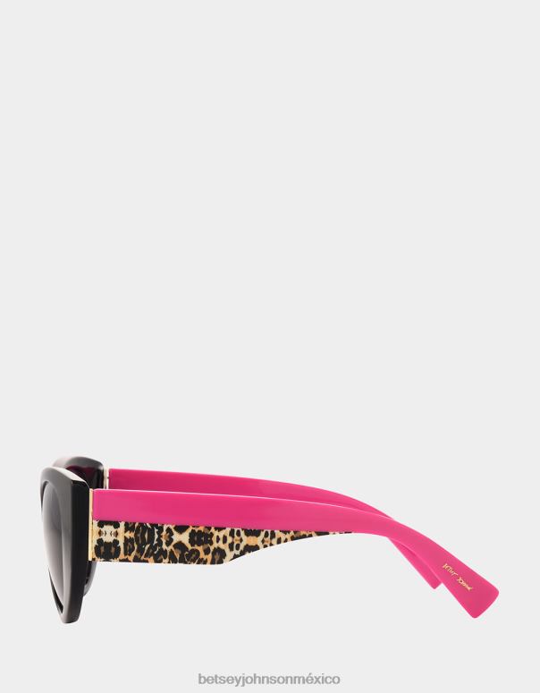Betsey Johnson accesorios mujer F00V388 gafas de sol de doble toma negro multi