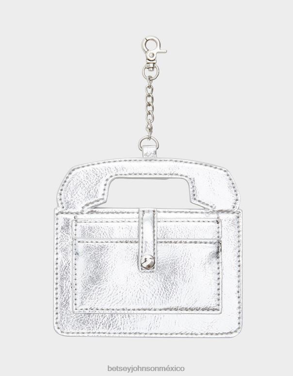 Betsey Johnson accesorios unisexo F00V373 tarjeta de teléfono de diamantes de imitación kitsch caso