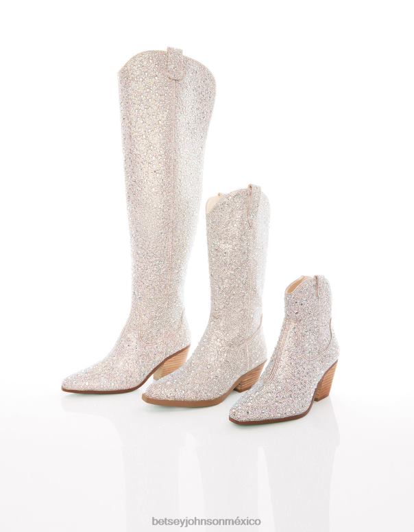 Betsey Johnson zapatos mujer F00V11 rodeo pedrería