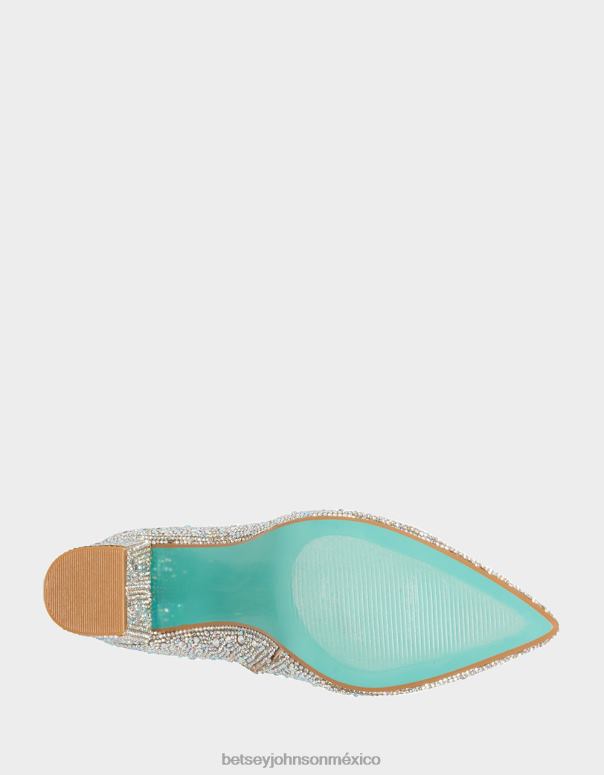 Betsey Johnson zapatos mujer F00V12 Cady pedrería