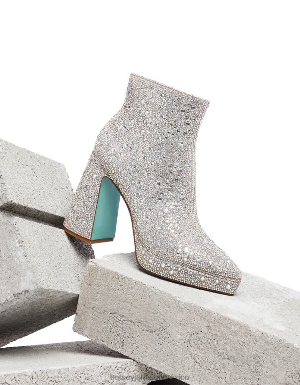 Betsey Johnson zapatos mujer F00V15 della pedrería