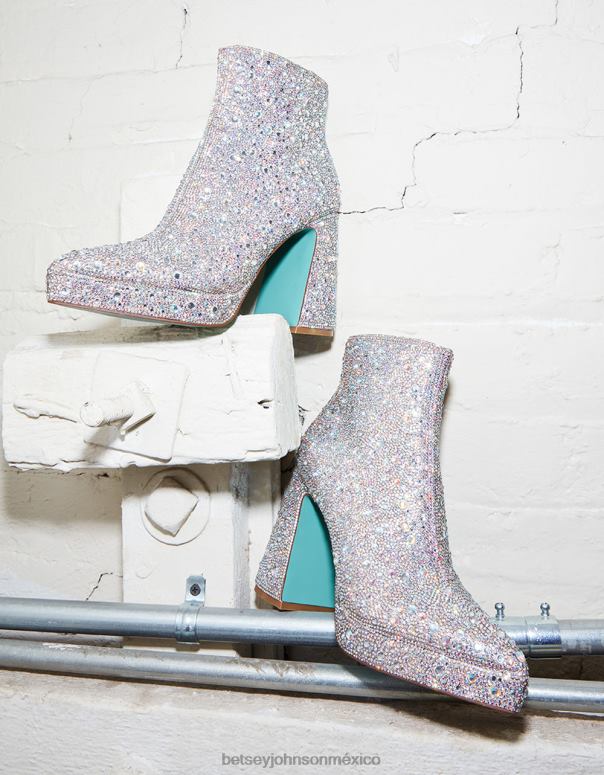 Betsey Johnson zapatos mujer F00V15 della pedrería