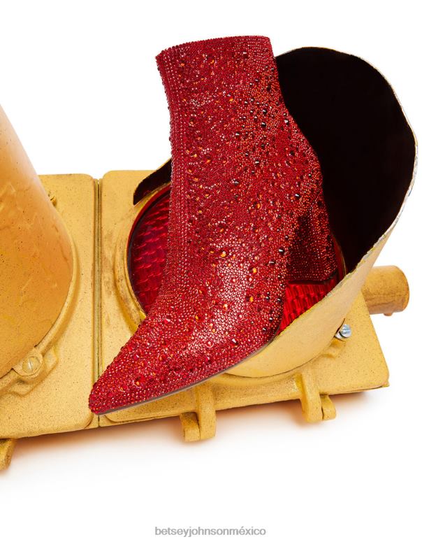 Betsey Johnson zapatos mujer F00V21 Cady rojo