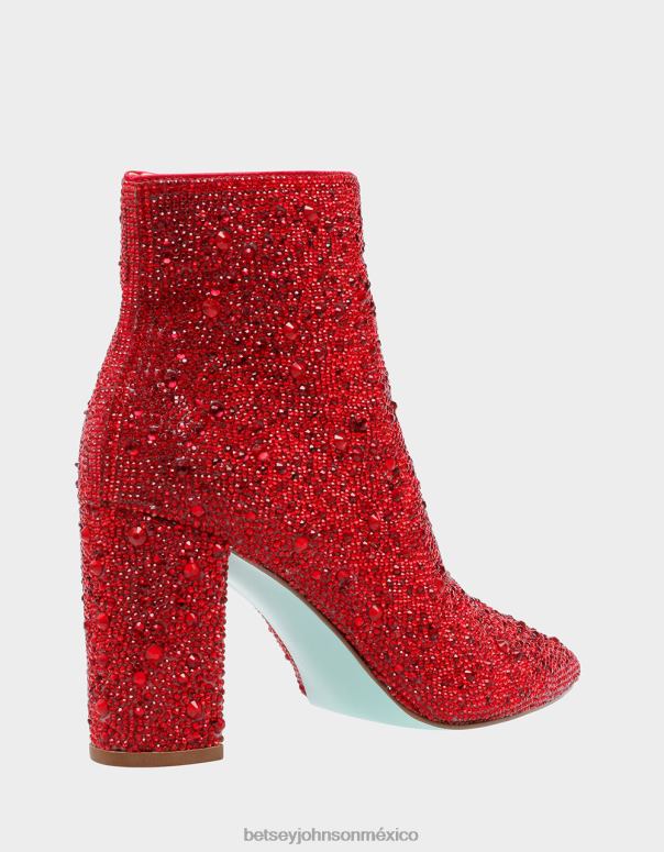 Betsey Johnson zapatos mujer F00V21 Cady rojo