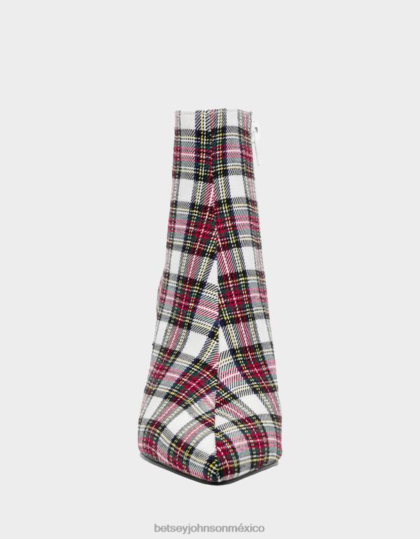 Betsey Johnson zapatos mujer F00V27 Kassie rojo blanco