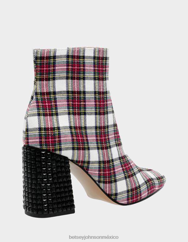 Betsey Johnson zapatos mujer F00V27 Kassie rojo blanco