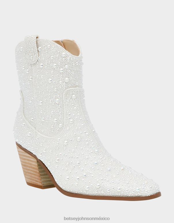 Betsey Johnson zapatos mujer F00V37 diva Marfil