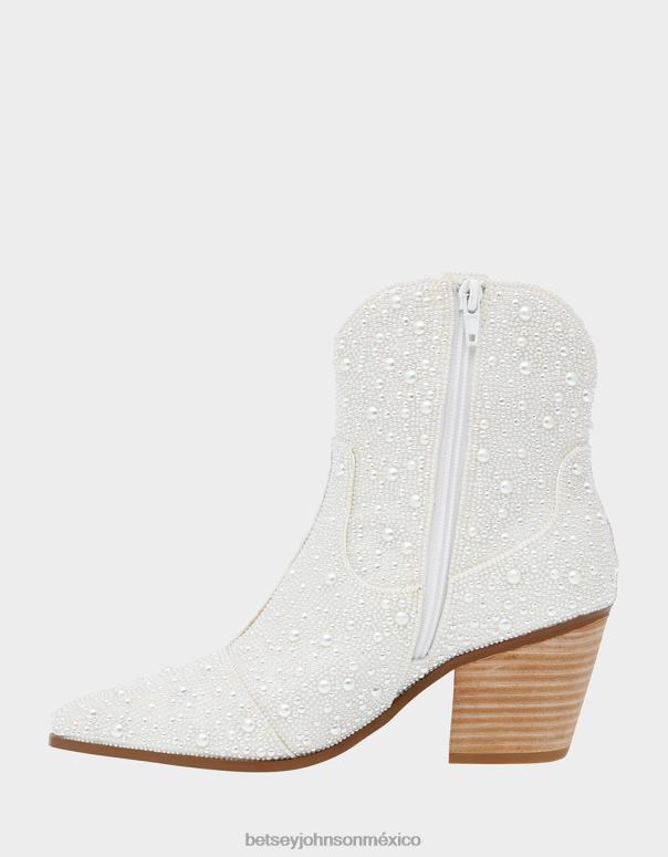 Betsey Johnson zapatos mujer F00V37 diva Marfil