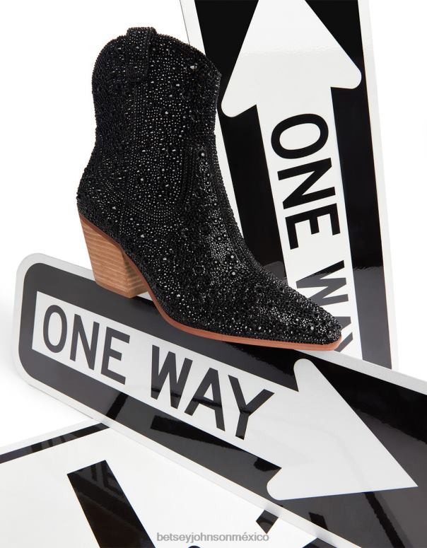 Betsey Johnson zapatos mujer F00V44 diva negro