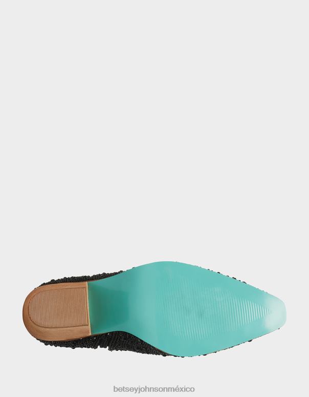 Betsey Johnson zapatos mujer F00V44 diva negro