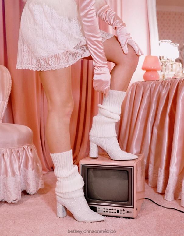 Betsey Johnson zapatos mujer F00V48 Cady Marfil