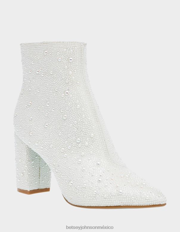 Betsey Johnson zapatos mujer F00V48 Cady Marfil