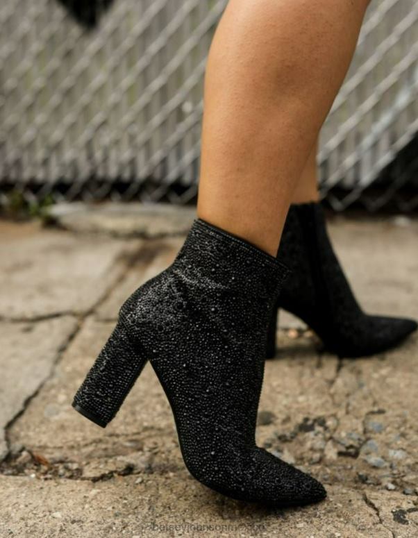 Betsey Johnson zapatos mujer F00V61 Cady negro