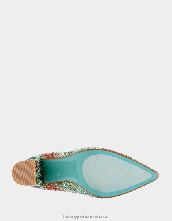 Betsey Johnson zapatos mujer F00V91 cadyf multi verde