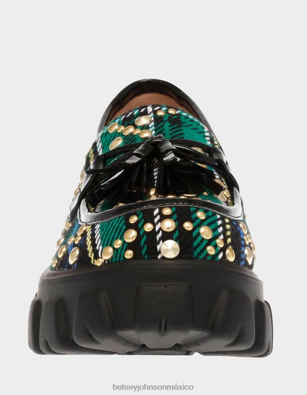 Betsey Johnson zapatos mujer F00V182 Aleah verde multi