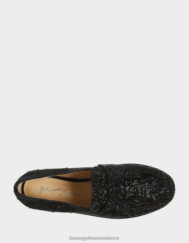 Betsey Johnson zapatos mujer F00V46 arón negro