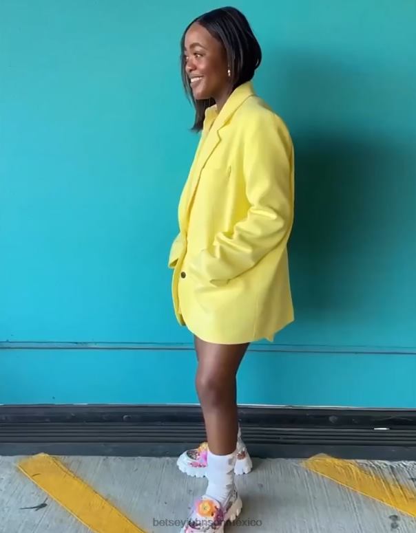 Betsey Johnson zapatos mujer F00V53 vino floral multi