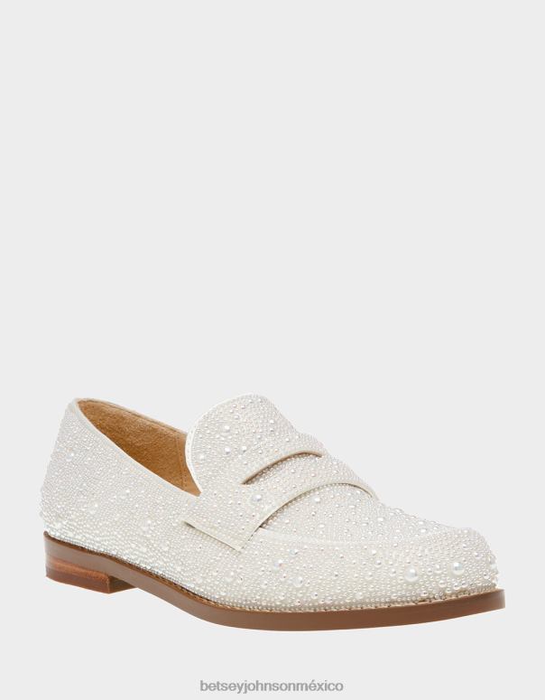 Betsey Johnson zapatos mujer F00V78 arón Marfil