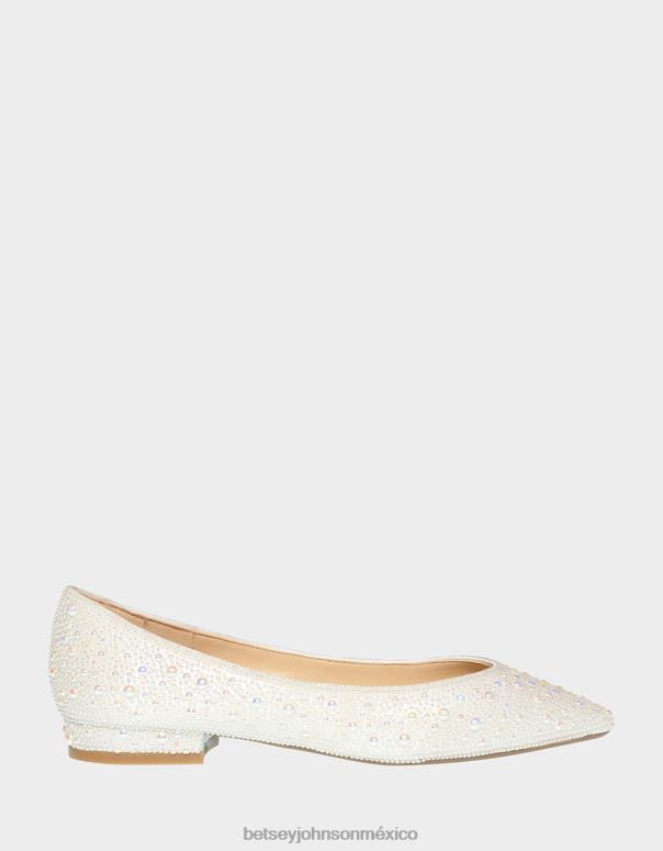 Betsey Johnson zapatos mujer F00V136 sb-jude Marfil