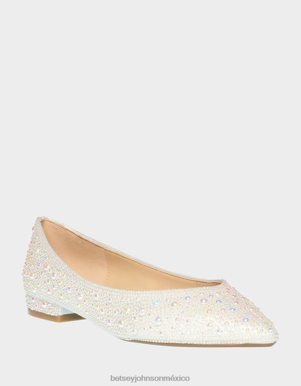 Betsey Johnson zapatos mujer F00V136 sb-jude Marfil