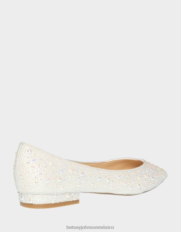 Betsey Johnson zapatos mujer F00V136 sb-jude Marfil