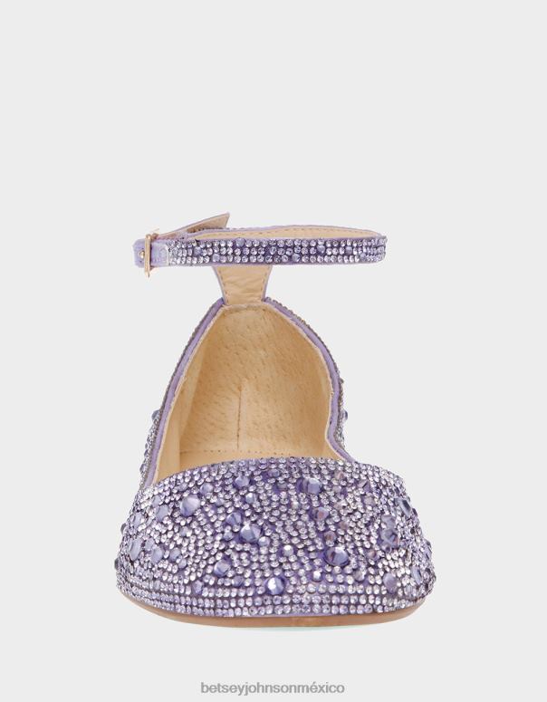 Betsey Johnson zapatos mujer F00V146 as lavanda