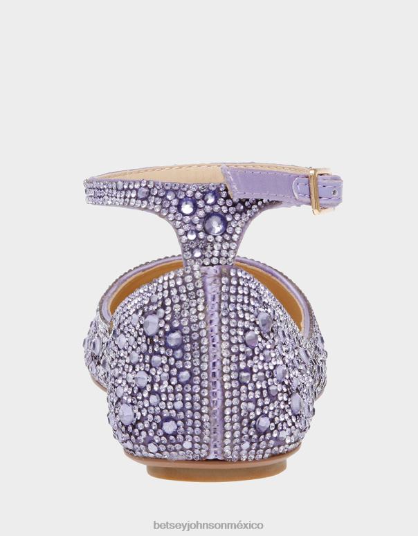 Betsey Johnson zapatos mujer F00V146 as lavanda